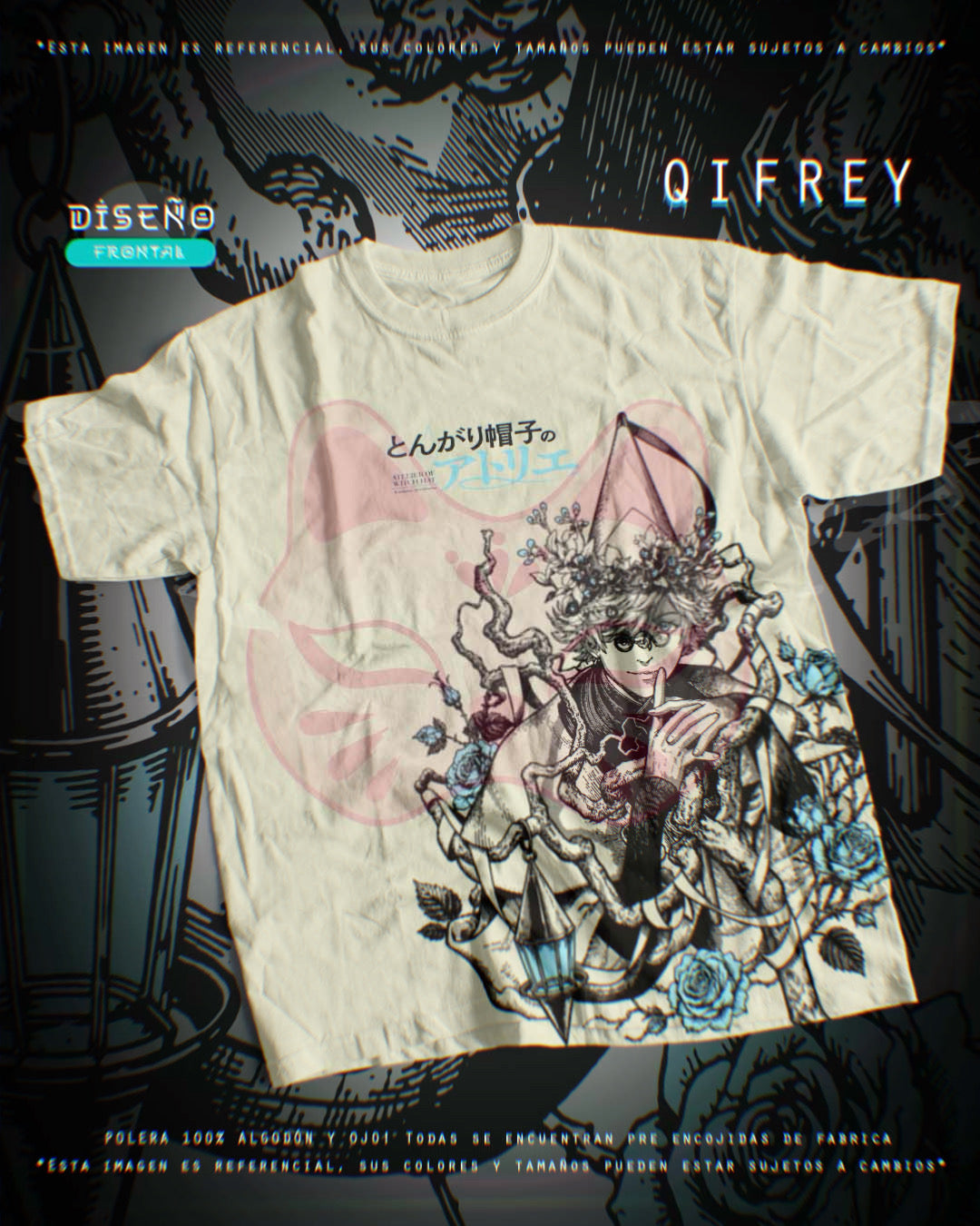 Diseño Qifrey - Witch Hat Atelier Tradicional