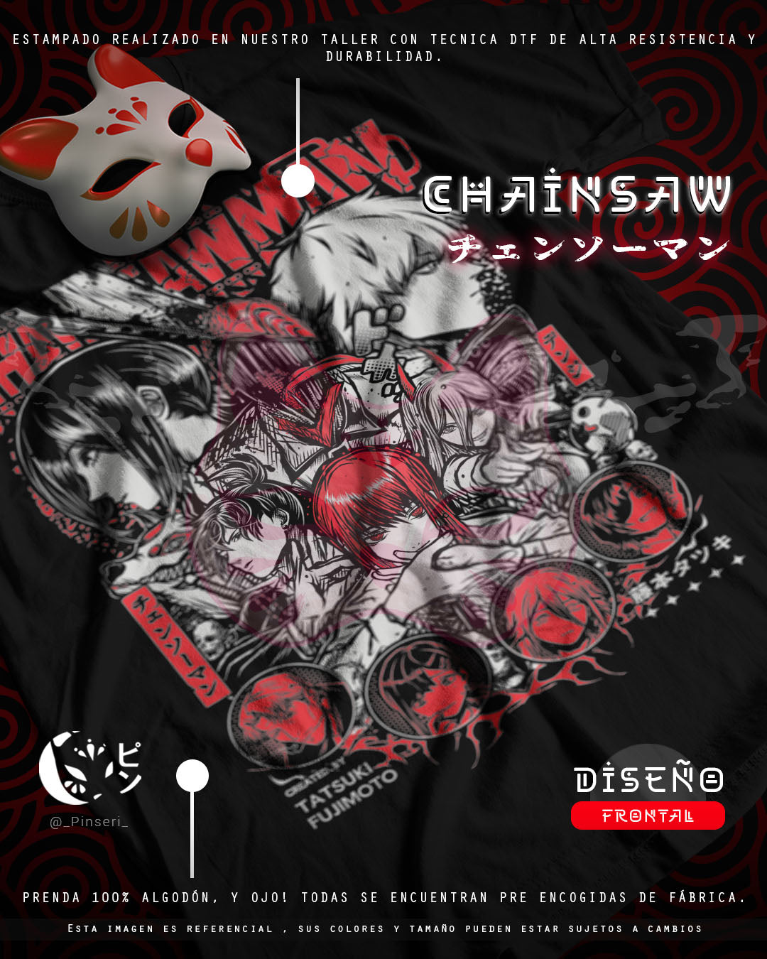Diseño ChainSaw - Chainsaw Man Tradicional