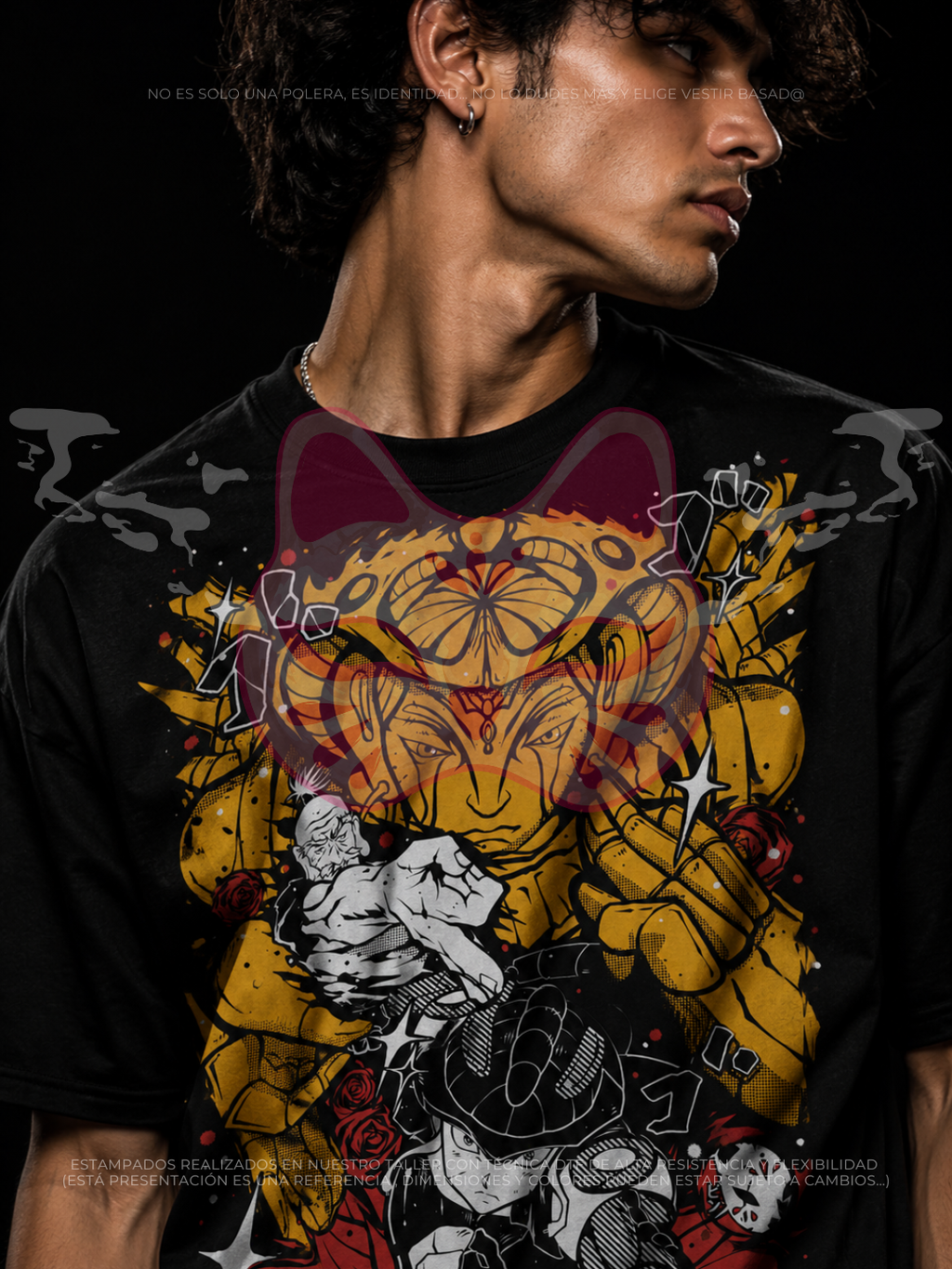 Diseño Meruem & Netero - Hunter × Hunter Tradicional