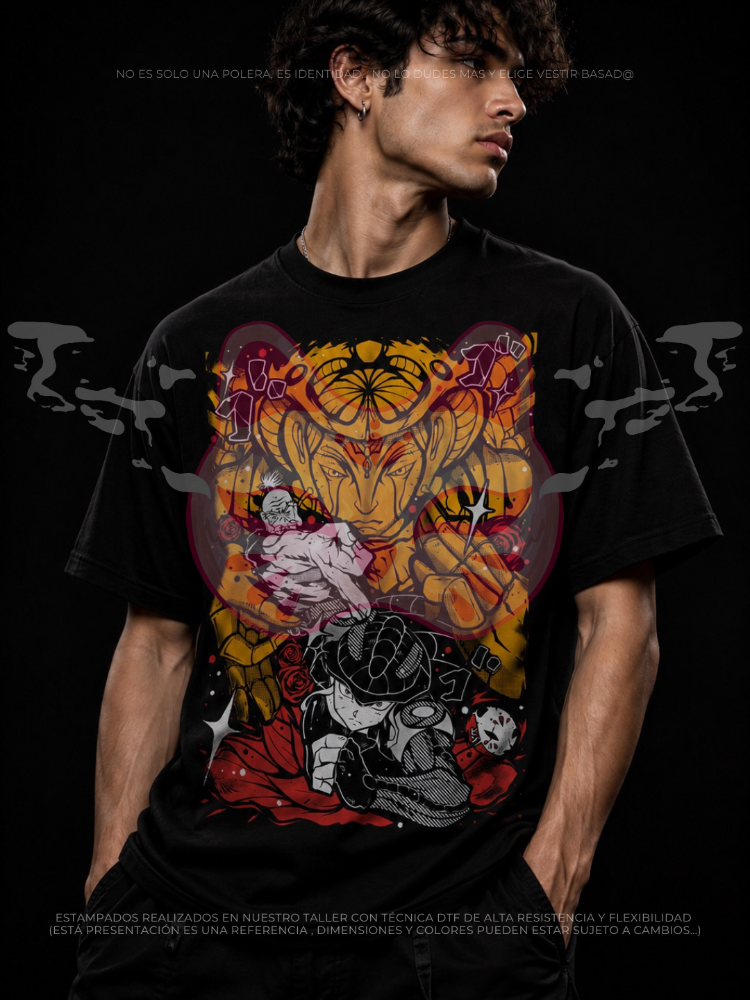 Diseño Meruem & Netero - Hunter × Hunter Tradicional