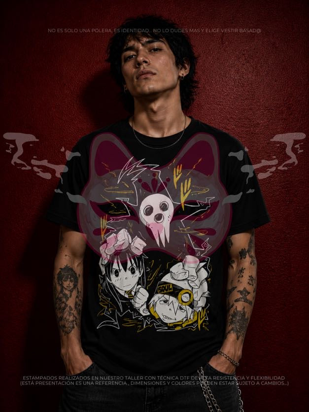 Diseño Maka & Soul & Shinigami - Soul Eater Tradicional