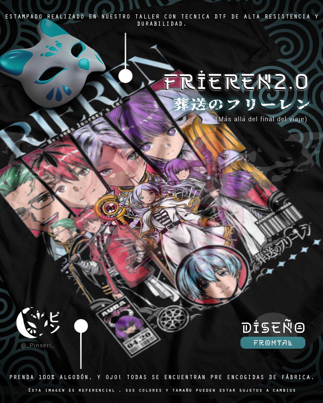 Diseño Frieren 2.0 Tradicional