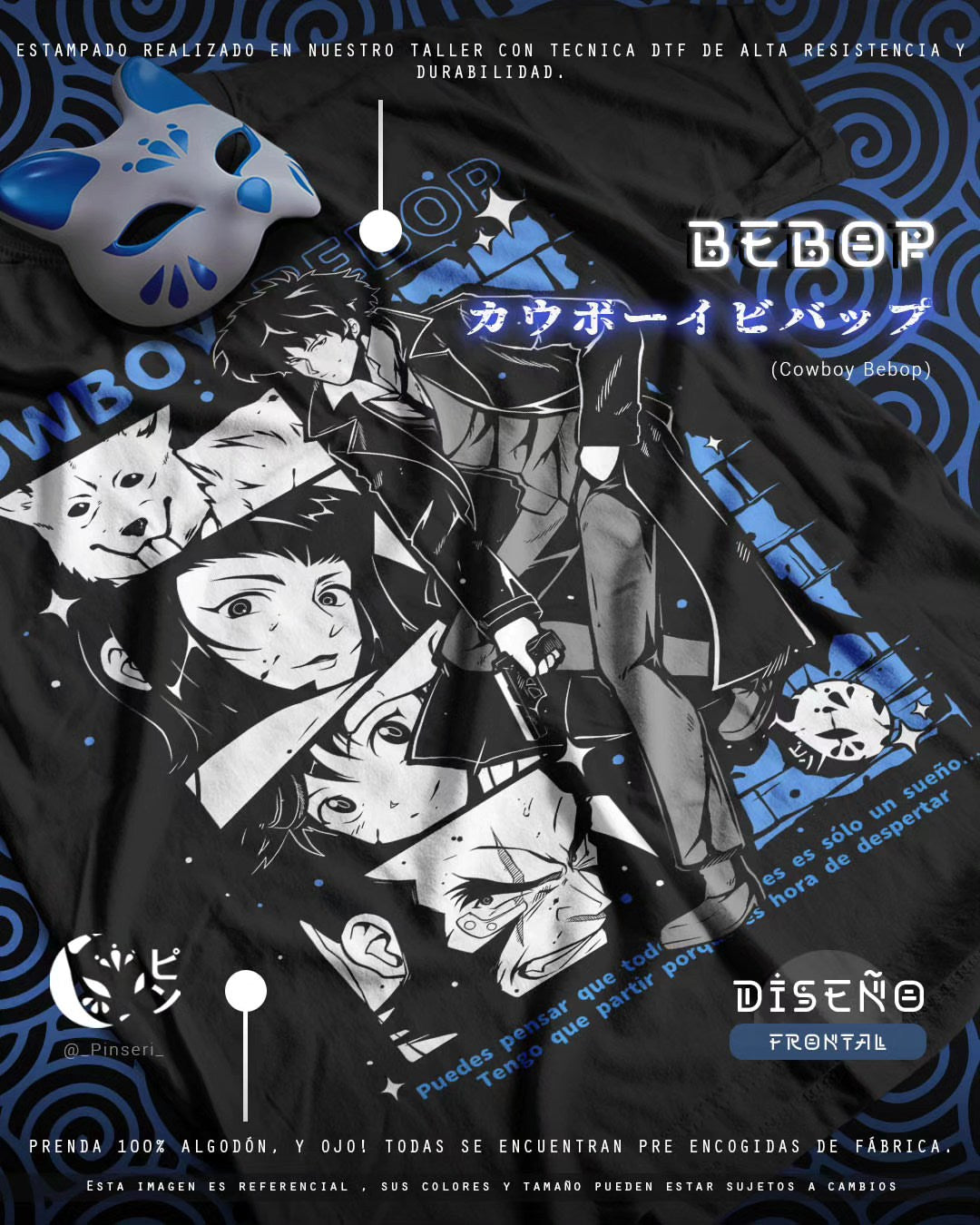 Diseño Cowboy Bebop Tradicional