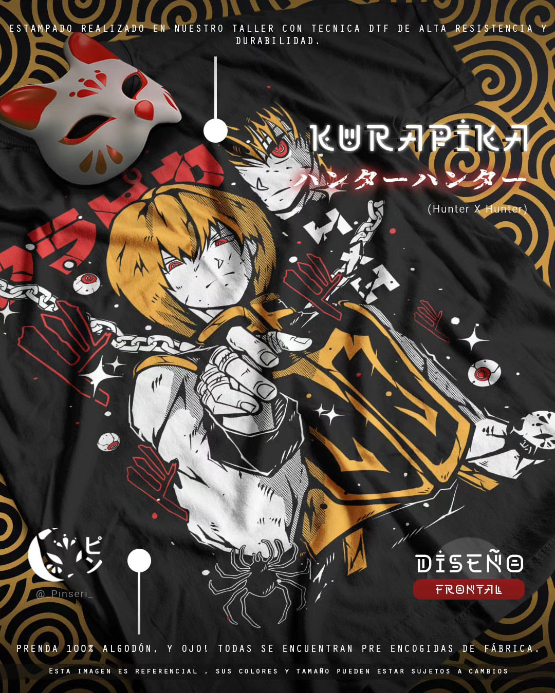 Diseño Kurapika - Hunter × Hunter Tradicional