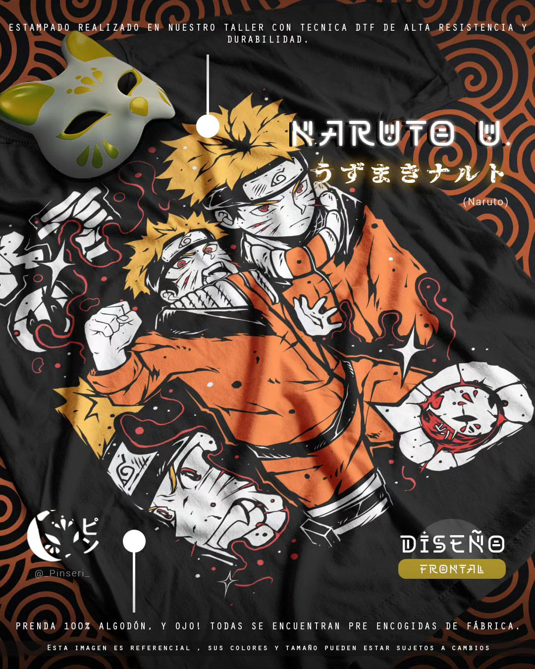 Diseño Naruto U. Tradicional