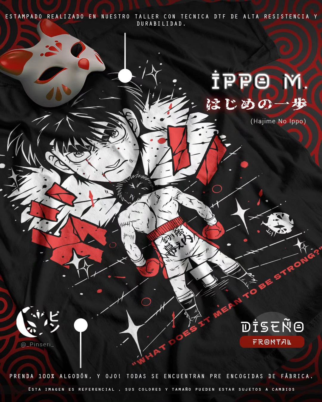Diseño Ippo Makunouchi - Hajime no Ippo Tradicional