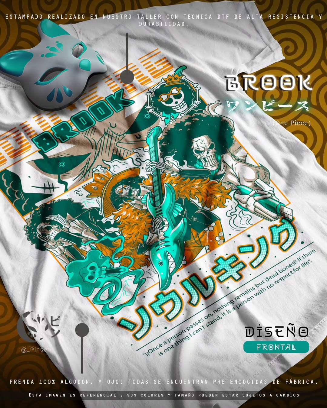 Diseño Brook - One Piece Tradicional