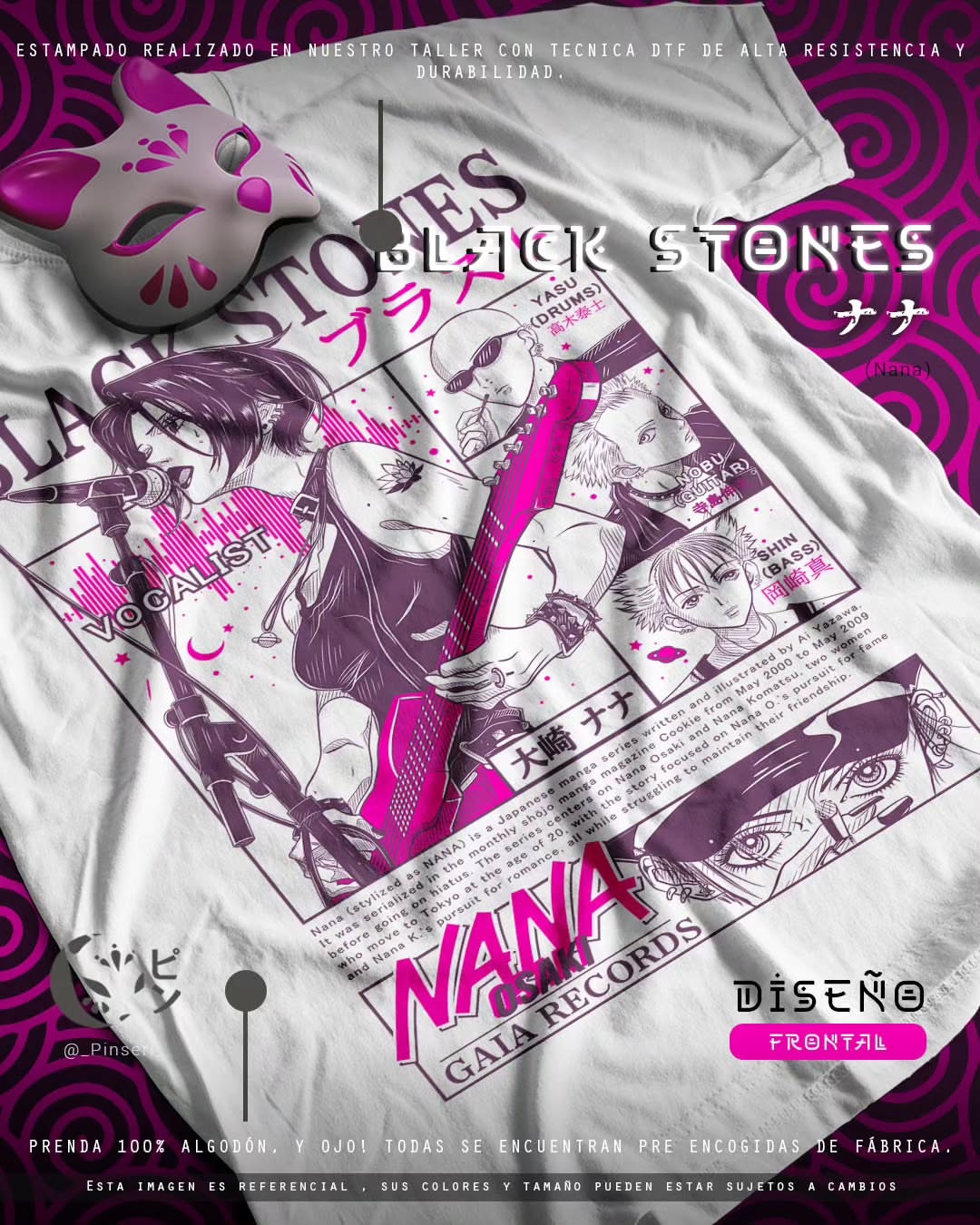 Diseño Black Stones  Tradicional