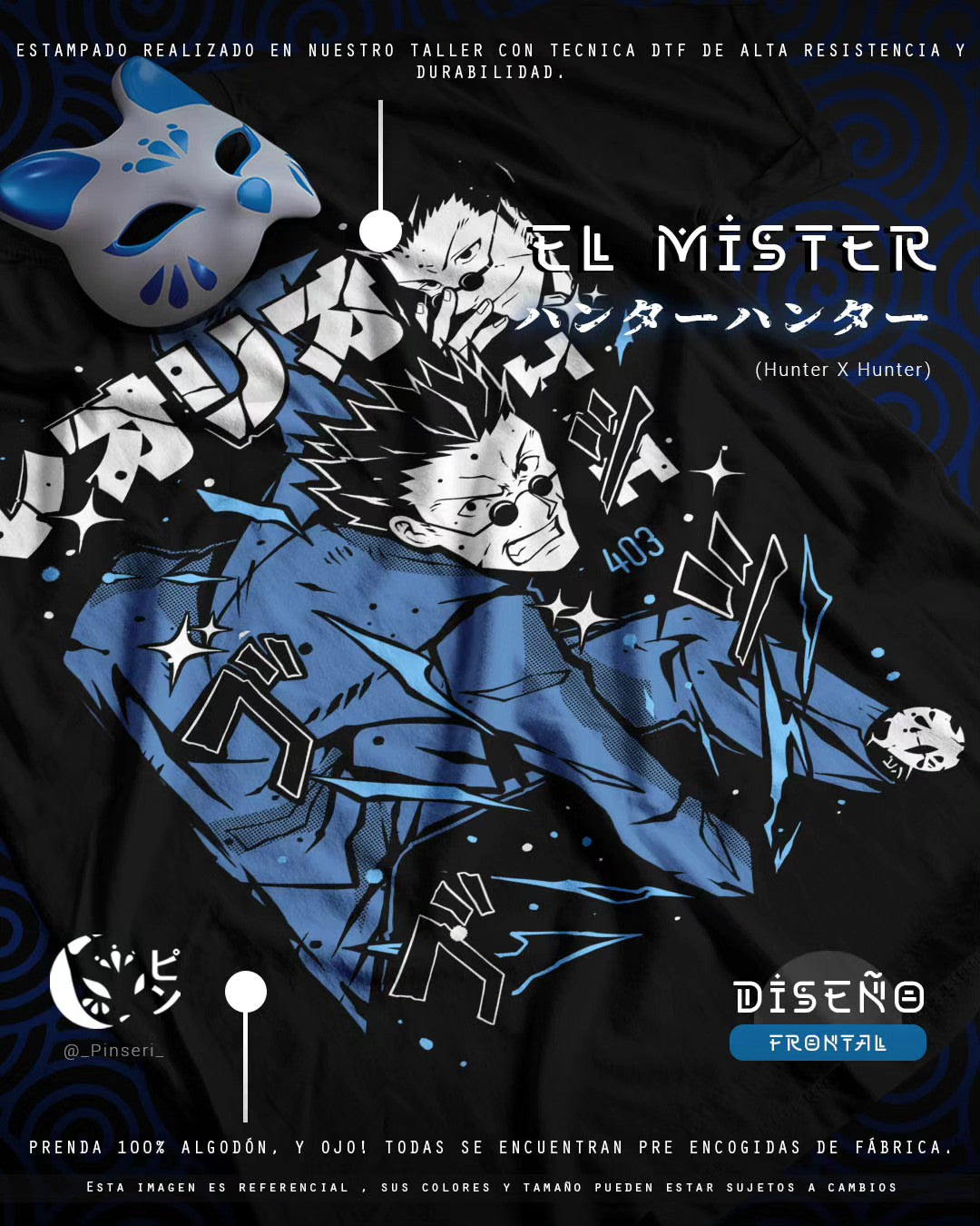 Diseño Leorio P. - Hunter × Hunter Tradicional