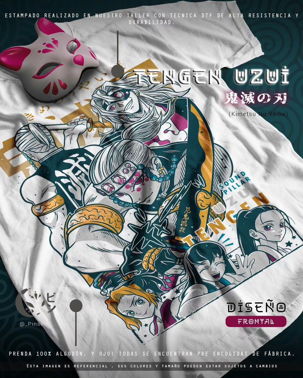 Diseño Tengen Uzui Tradicional