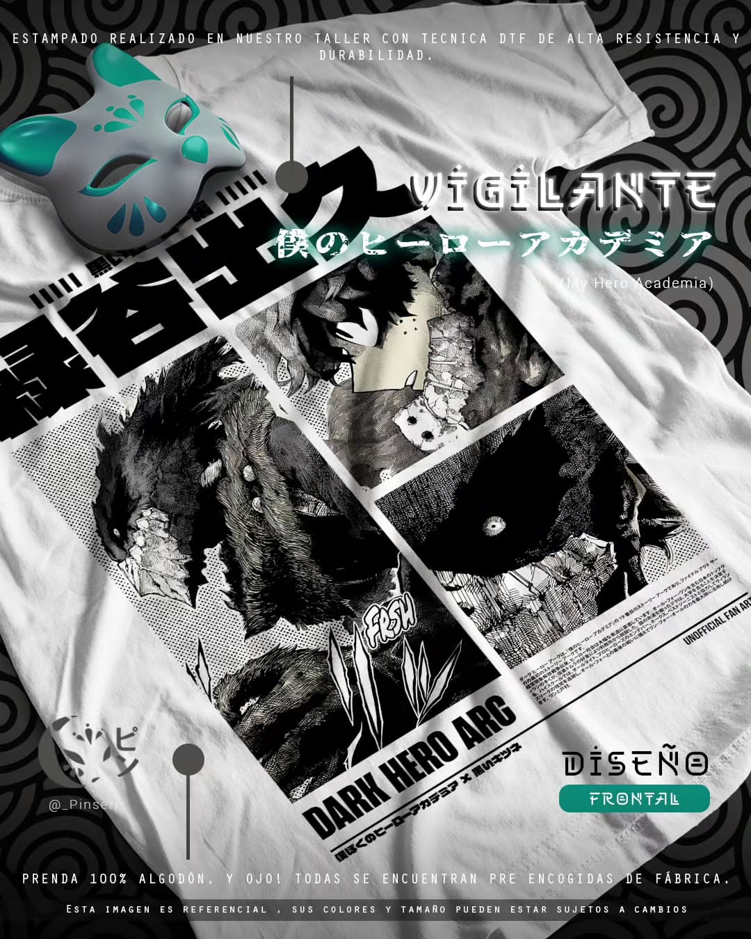 Diseño Deku Vigilante - My Hero Academia Tradicional
