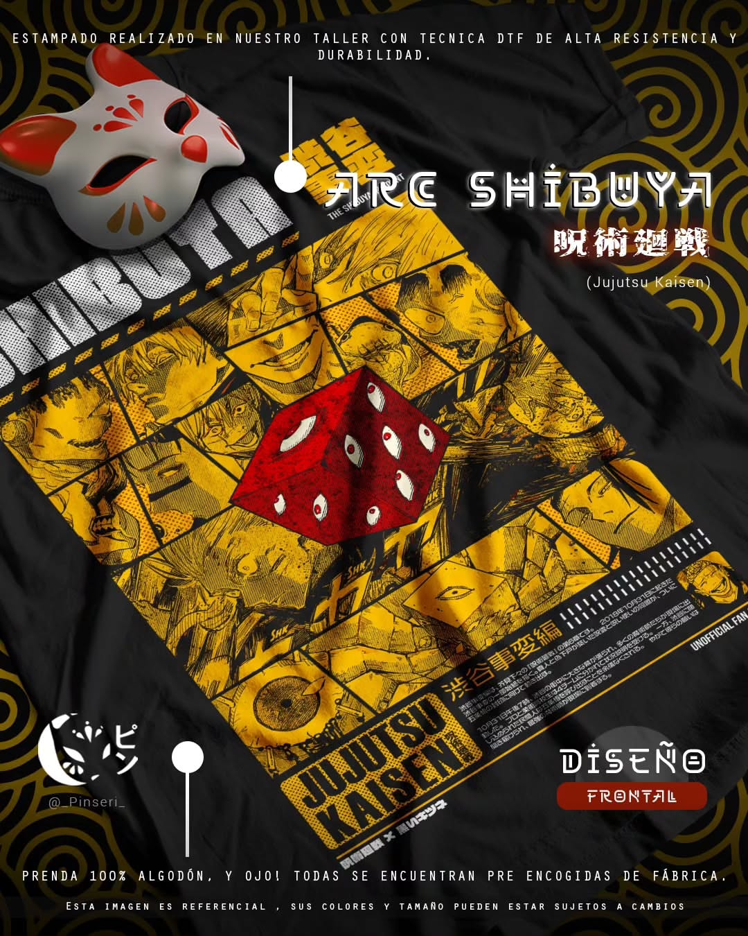 Diseño Arco Shibuya - Jujutsu Kaisen Tradicional