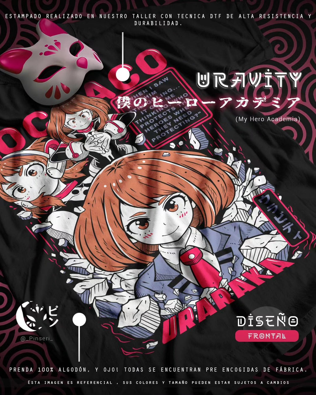 Diseño Uravity - My Hero Academia Tradicional