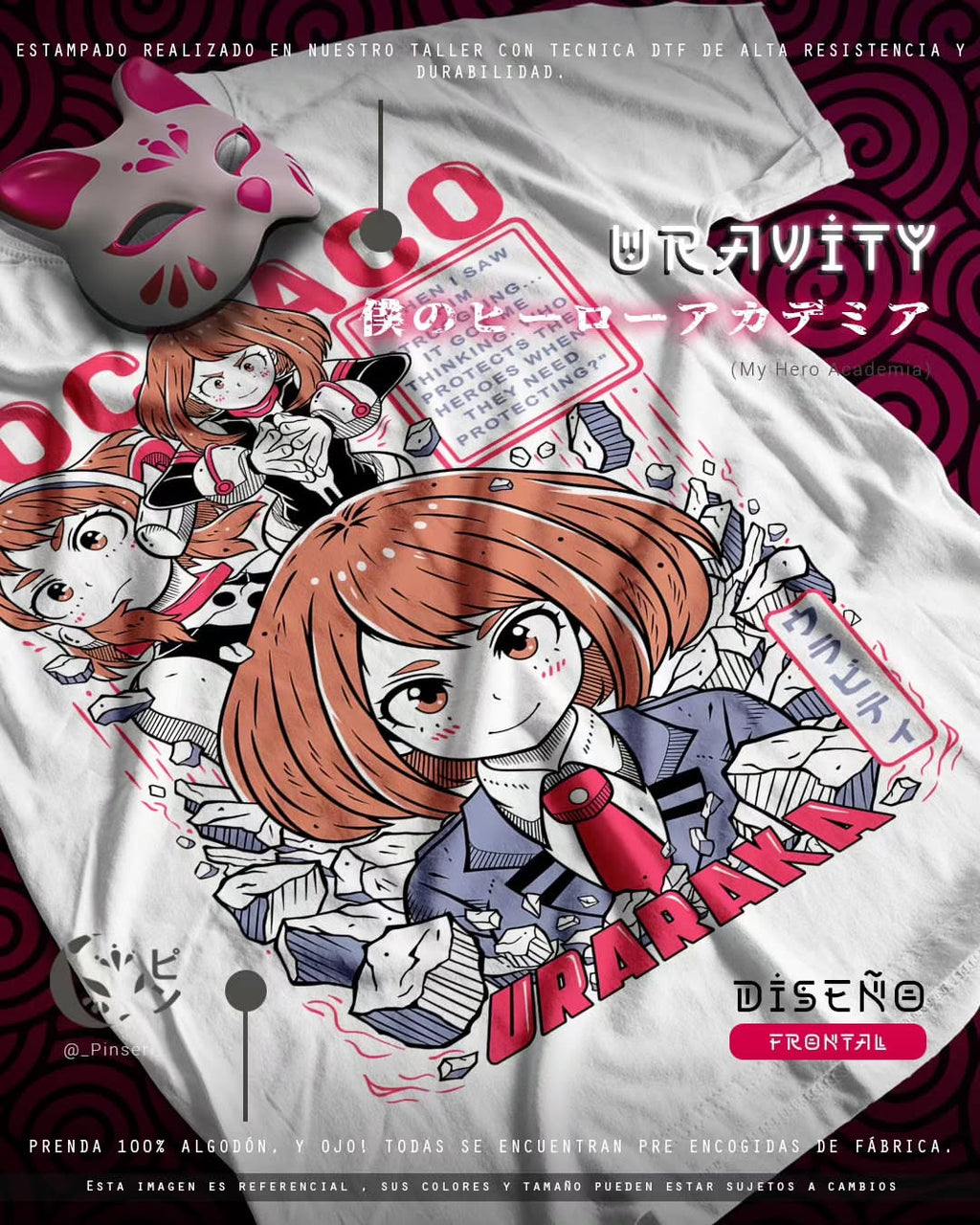 Diseño Uravity - My Hero Academia Tradicional