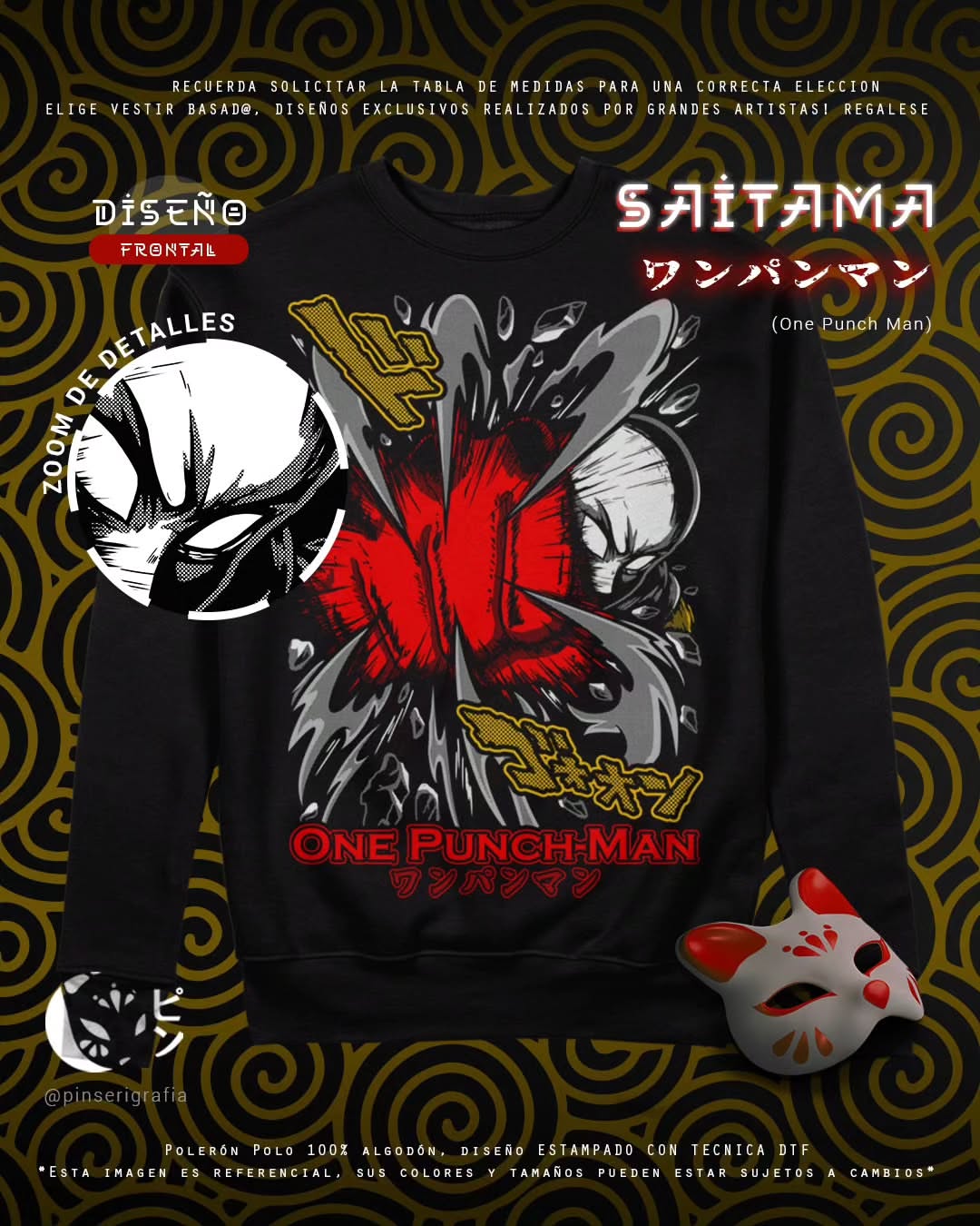 Polo Saitama - One Punch-Man Tradicional