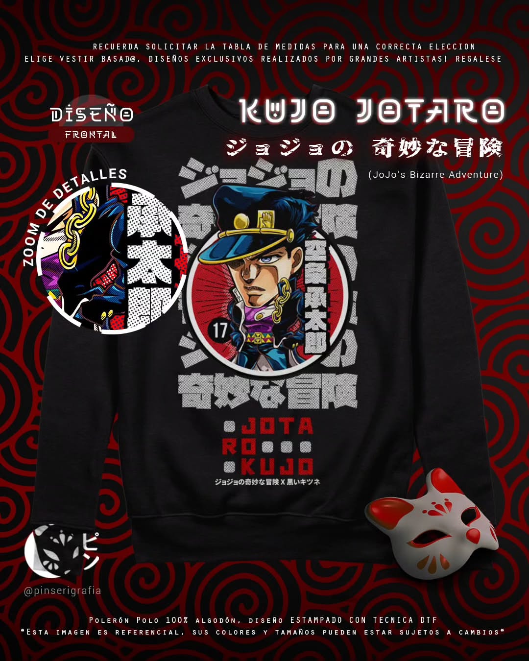 Polo Kujo Jotaro - JoJo's Bizarre Adventure Tradicional