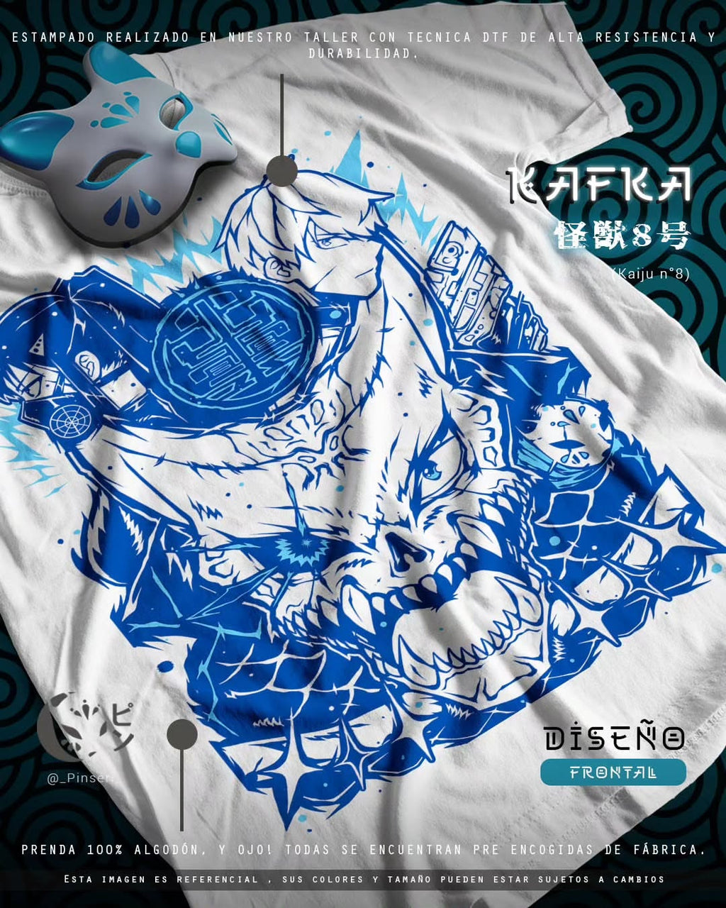 Diseño Kafka - Kaiju nº 8 Tradicional