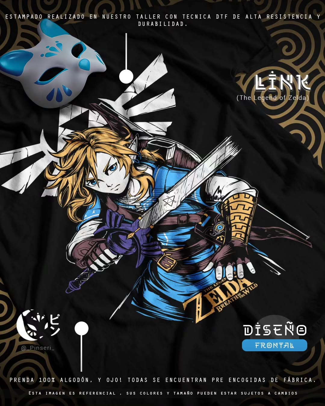 Diseño Link - The Legend of Zelda Tradicional