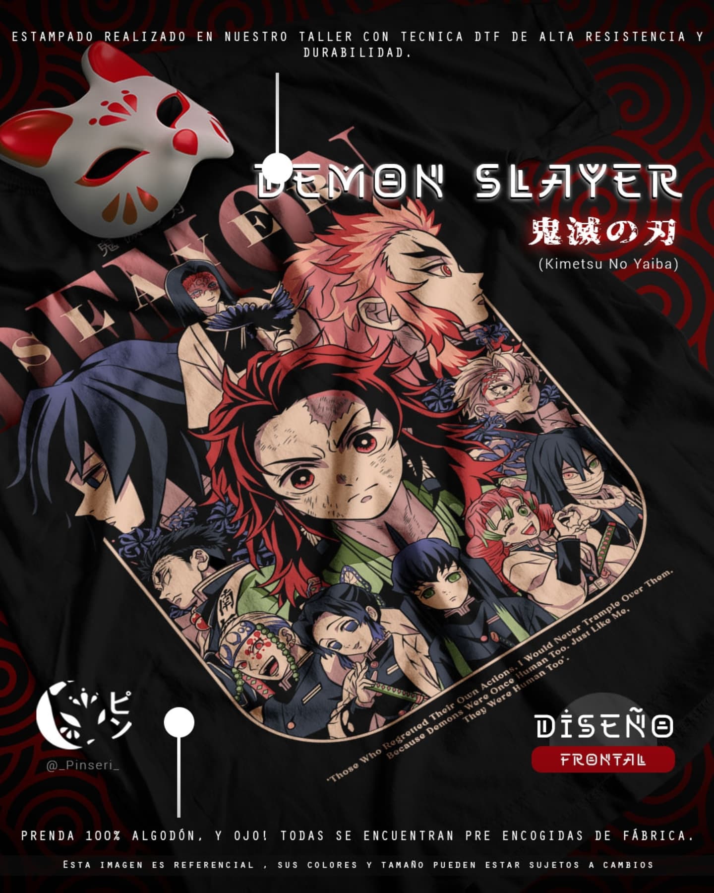Diseño Demon Slayer - Kimetsu no Yaiba Tradicional