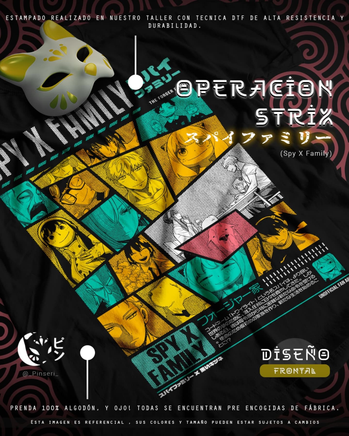 Diseño Operación Strix - Spy X Family Tradicional