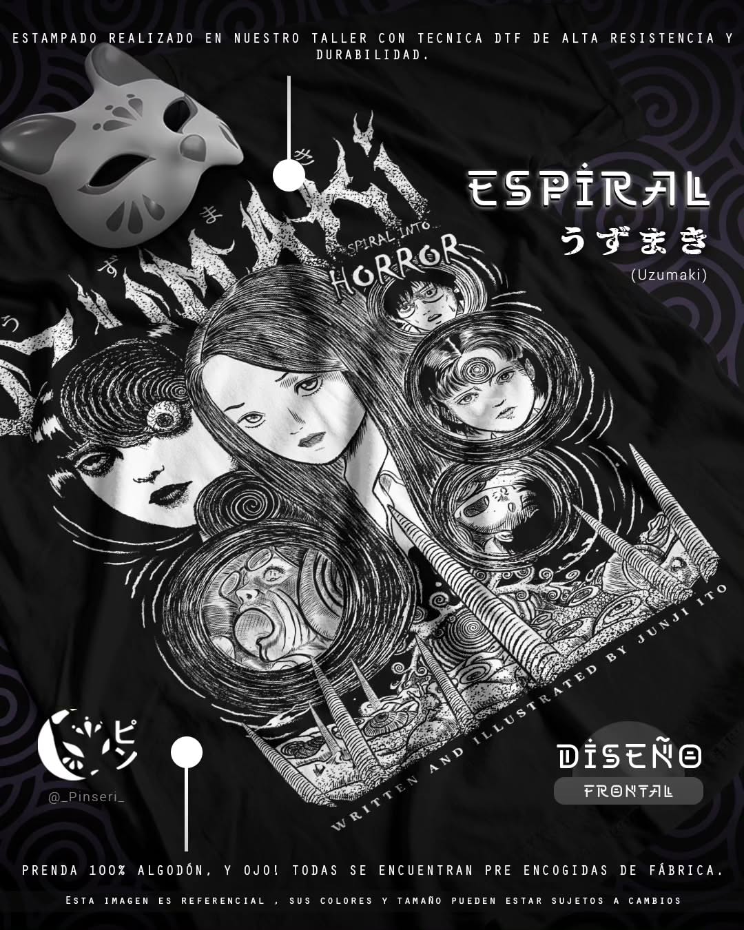 Diseño Espiral - Uzumaki Tradicional