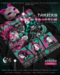 Diseño Tanjiro Kamado - Kimetsu no Yaiba Tradicional