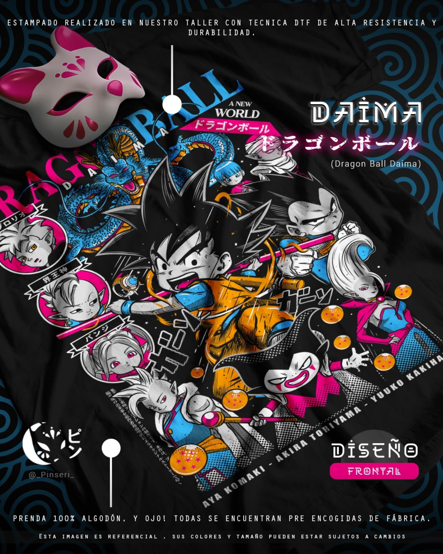 Diseño Daima - Dragon Ball Daima Tradicional