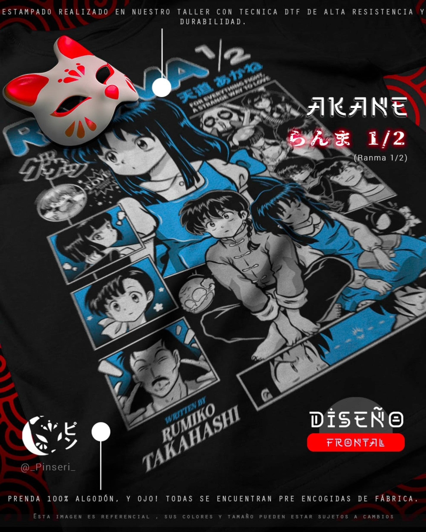 Diseño Akane Tendo - Ranma ½ Tradicional