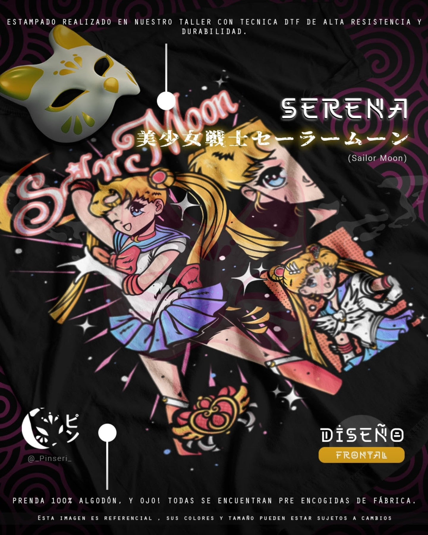 Diseño Serena - Sailor Moon Tradicional