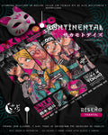 Diseño Continental - Sakamoto Days Tradicional