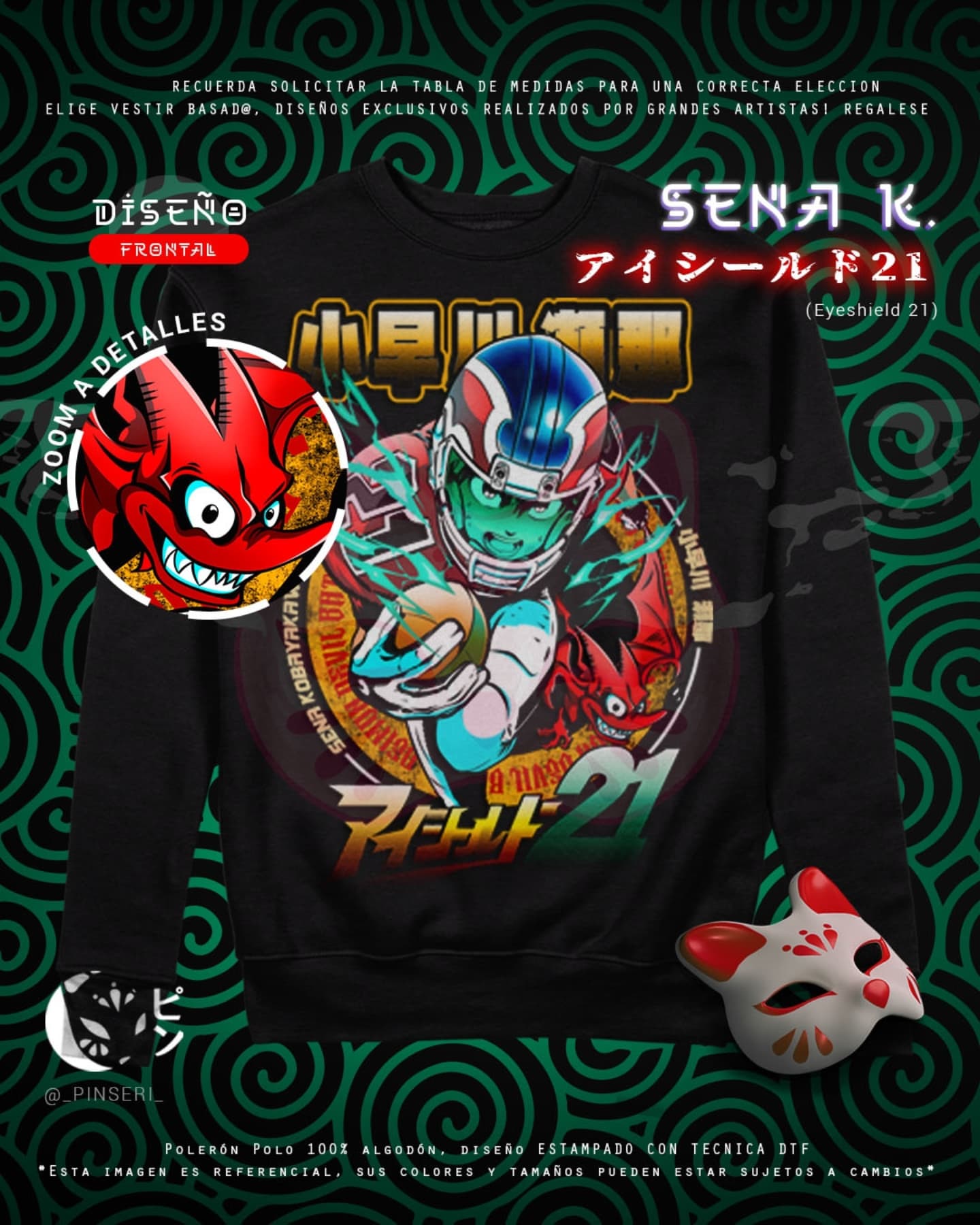Polo Sena Kobayakawa - Eyeshield 21