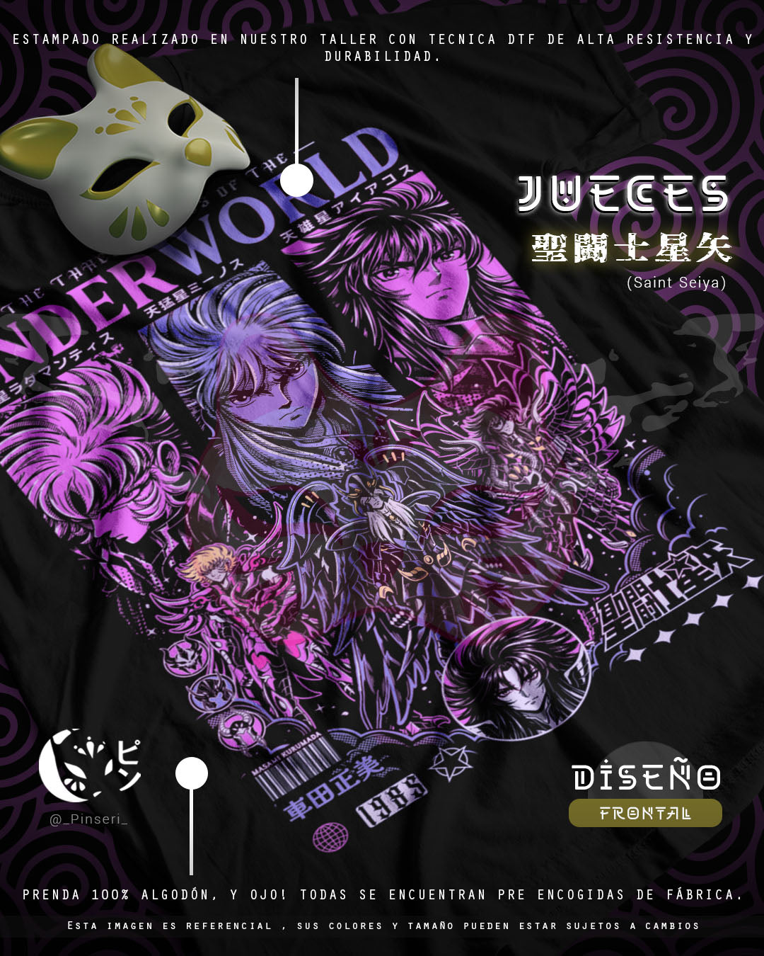 Diseño Jueces - Los Caballeros del Zodiaco Tradicional