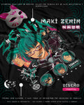 Diseño Maki Zenin - Jujutsu Kaisen Tradicional