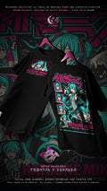Diseño Hatsune Miku Frontal y Espalda