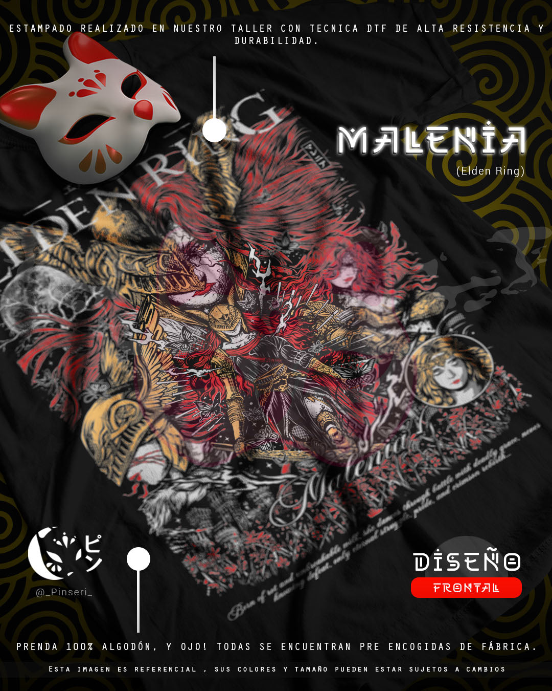 Diseño Malenia - Elden Ring