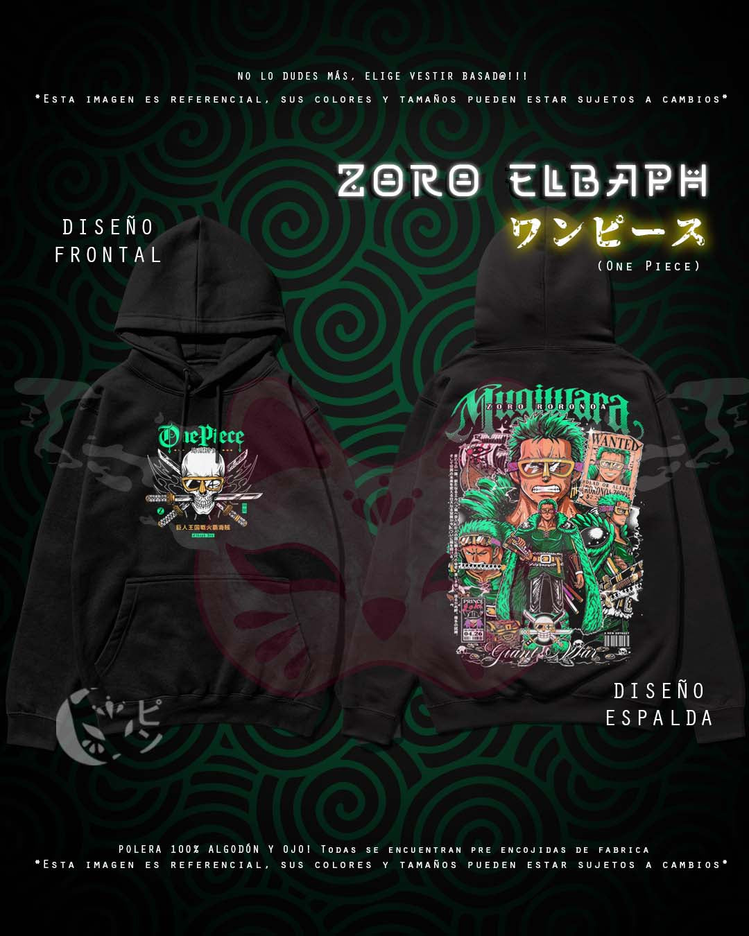 Canguro Zoro Elbaph - One Piece